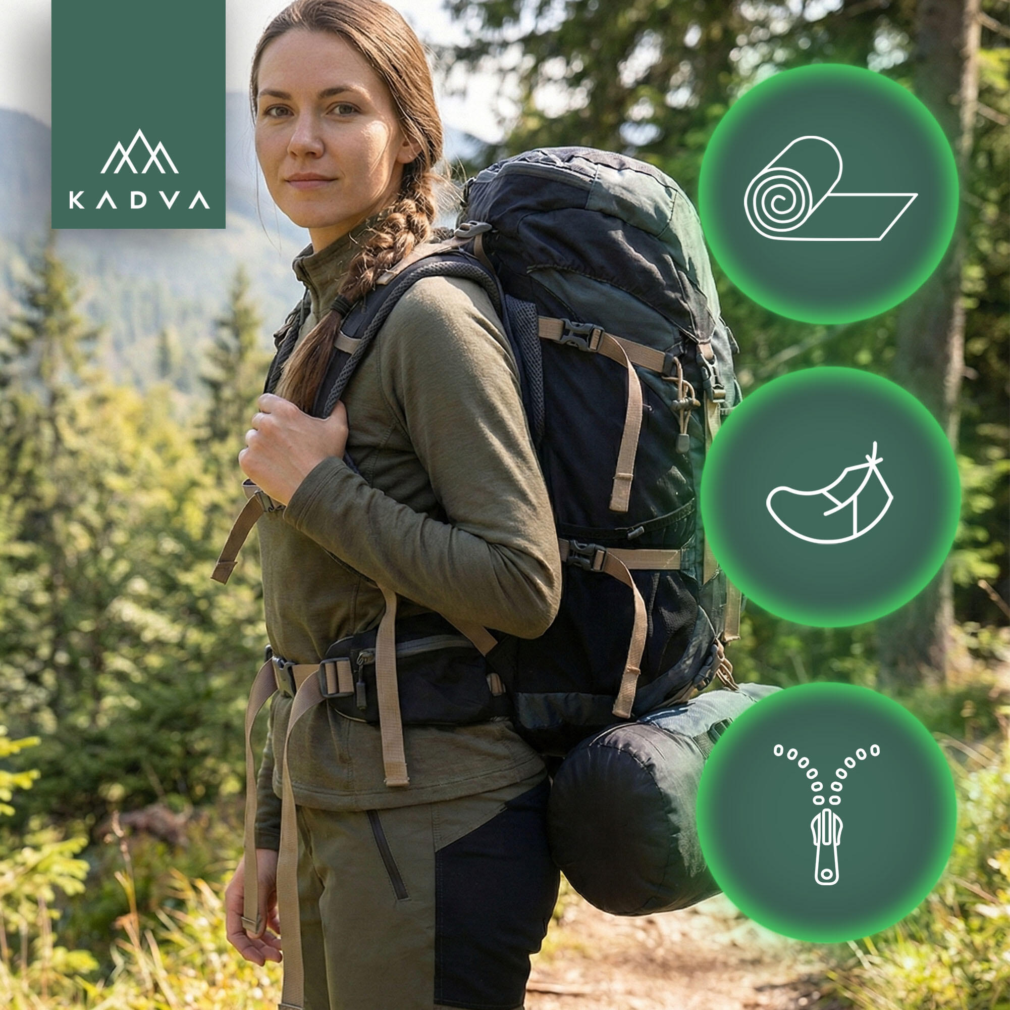 Saco de dormir KADVA Light 600 L 3/7