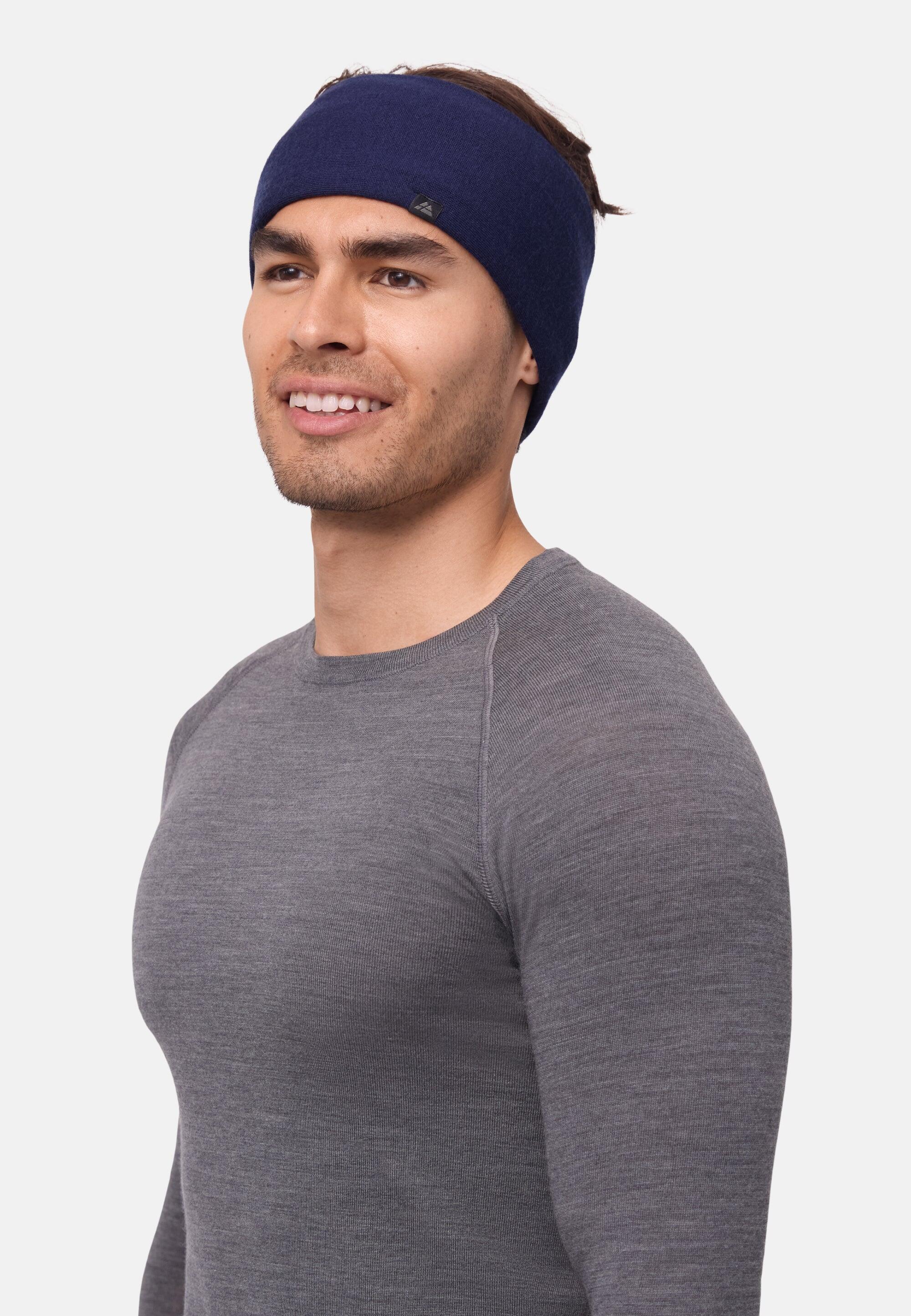 Cinta de Lana Merino con Forro Polar Suave Cálida Transpirable Unisex 3/6
