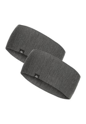 Merino hoofdbanden 2 pack warm ademend dubbele laag unisex koud weer