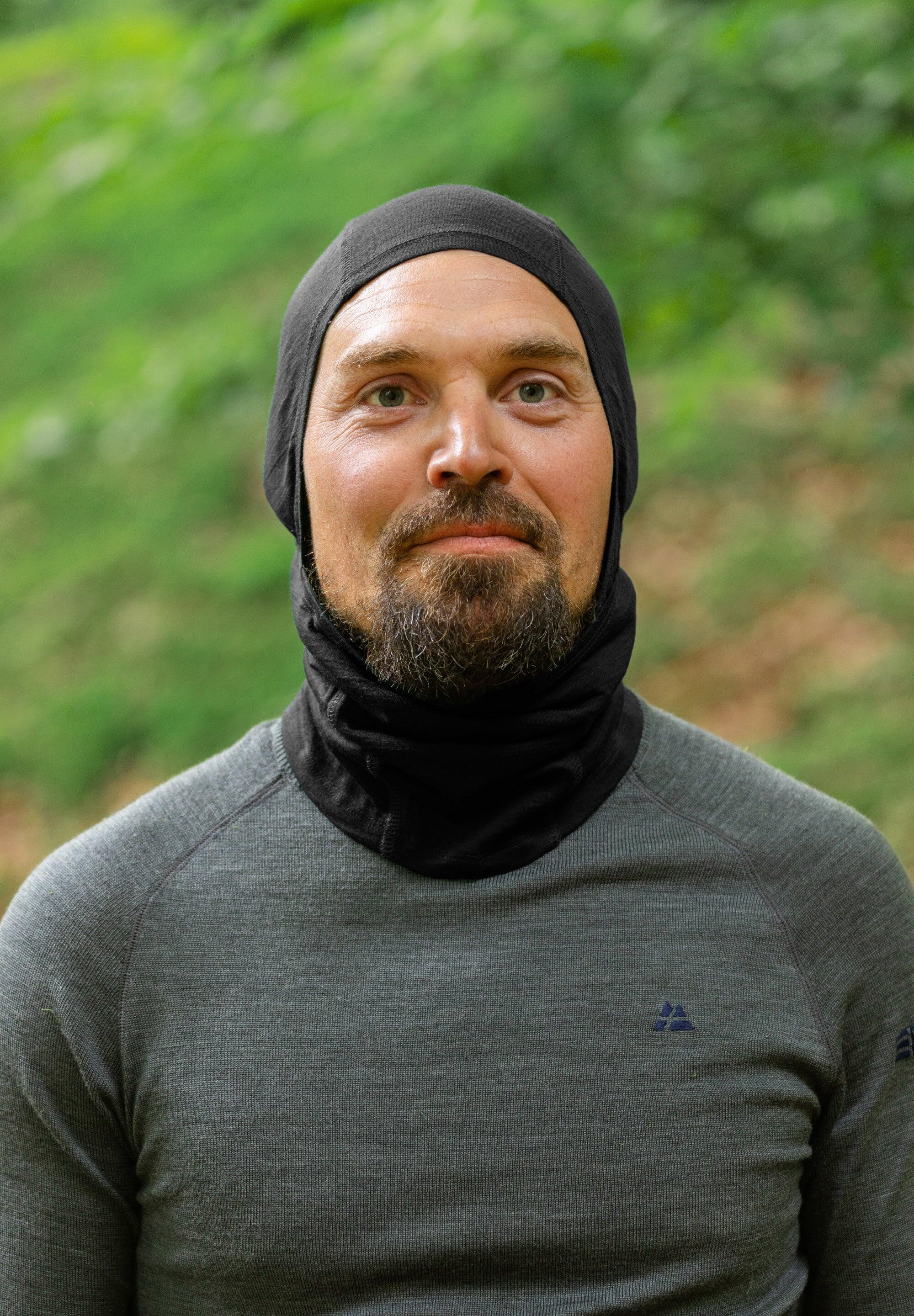Cagoule Laine Merino Légère Respirante Ajustable Unisexe Temps Froid 5/6