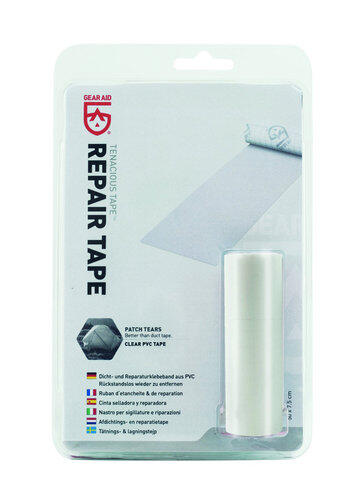 GEAR AID Opravná sada na textil Tenacious Tape Repair Tape Clear