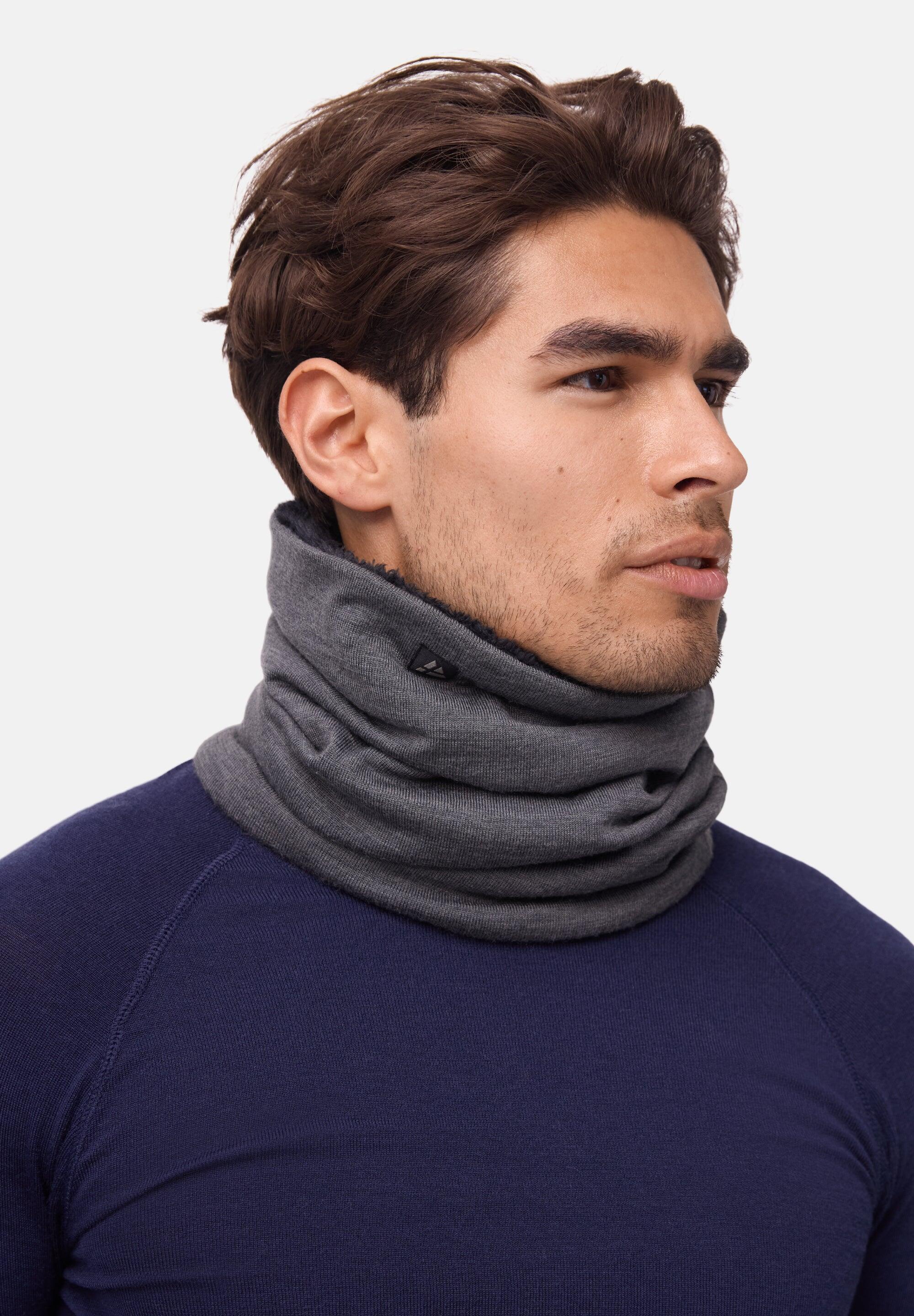 Braga Cuello Lana Merino Cálida con Forro Polar Unisex Invierno 3/6