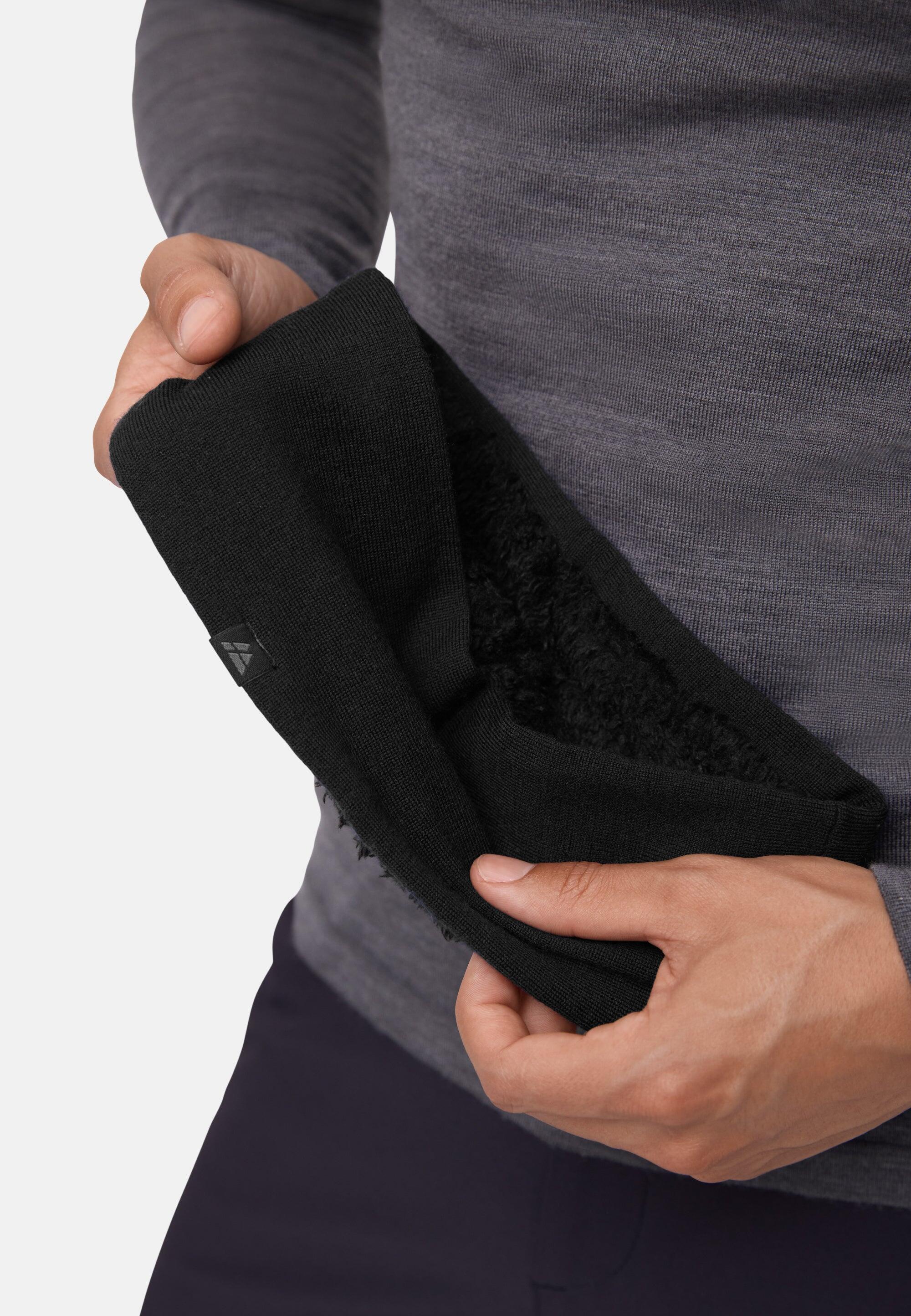 Cinta de Lana Merino con Forro Polar Suave Cálida Transpirable Unisex 5/6