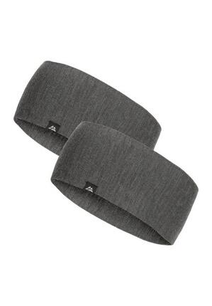 Merino Stirnbänder 2 Pack Warm Atmungsaktiv Doppellagig Unisex Kaltes Wetter
