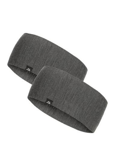 Merino Stirnbänder 2 Pack Warm Atmungsaktiv Doppellagig Unisex Kaltes Wetter
