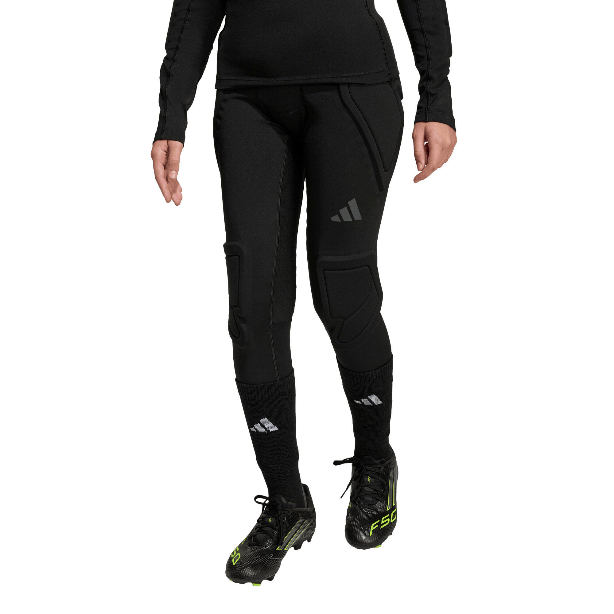 Legginsy bramkarskie dziecięce adidas Padded Baselayer Long Tight 2/7