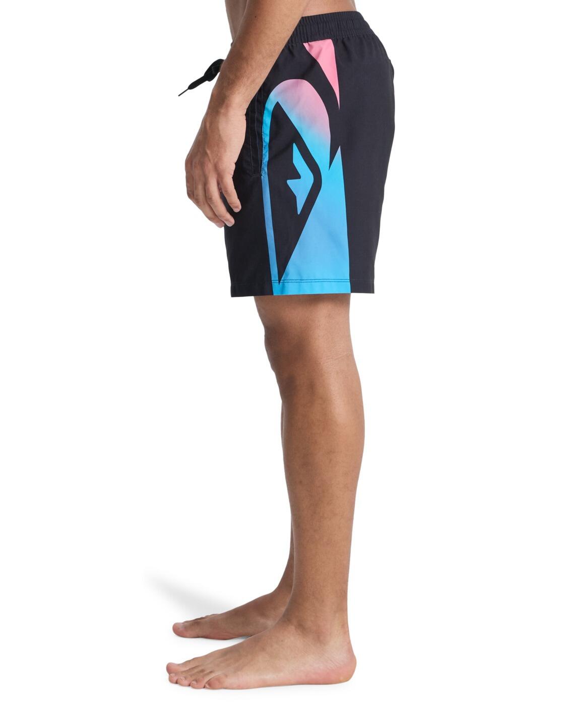 Schwimmshorts EVERYDAY HOLMES VOLLEY 16" Schwarz Herren 4/4