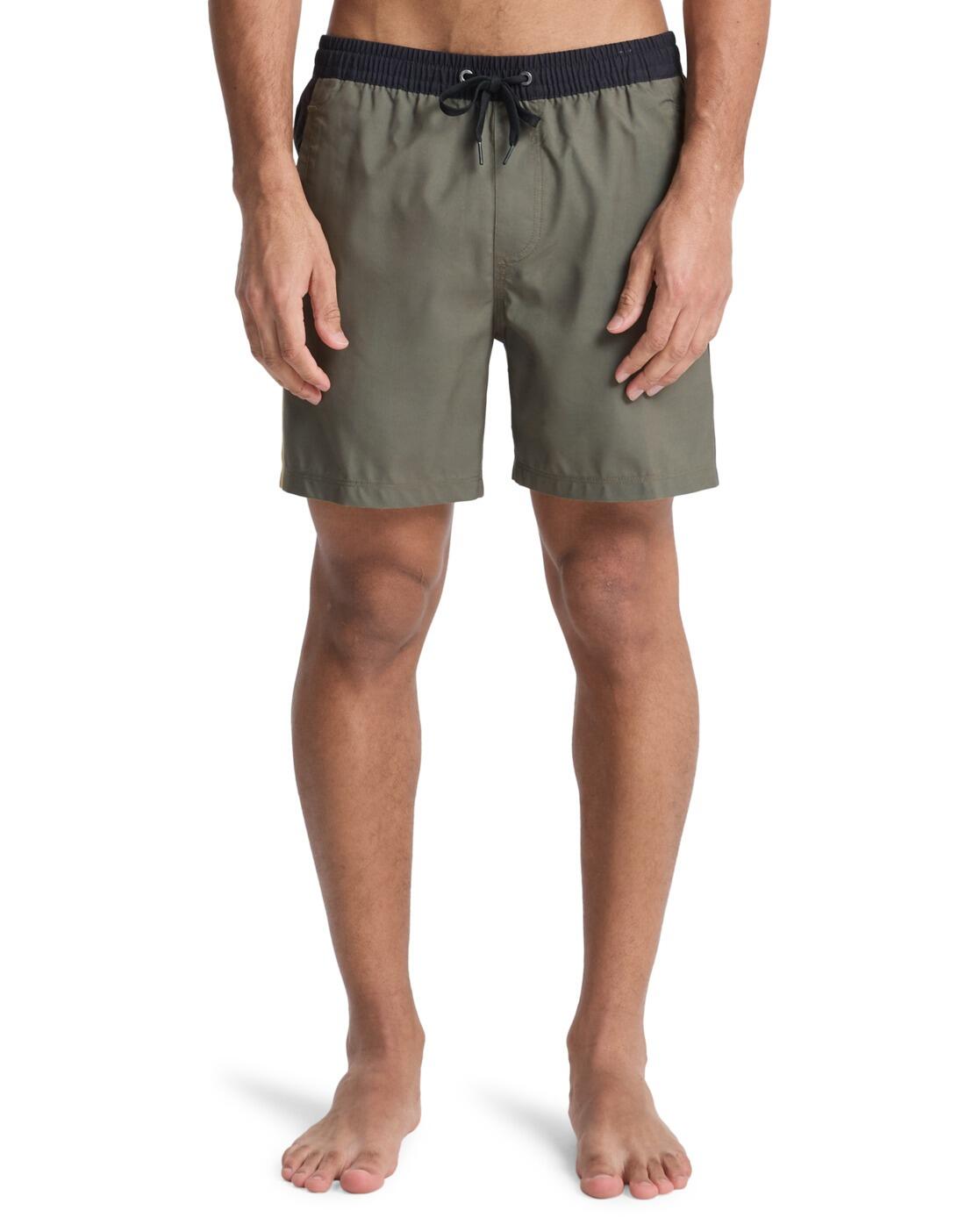 Short de bain EVERYDAY HOLMES VOLLEY 16" Vert Homme 2/4