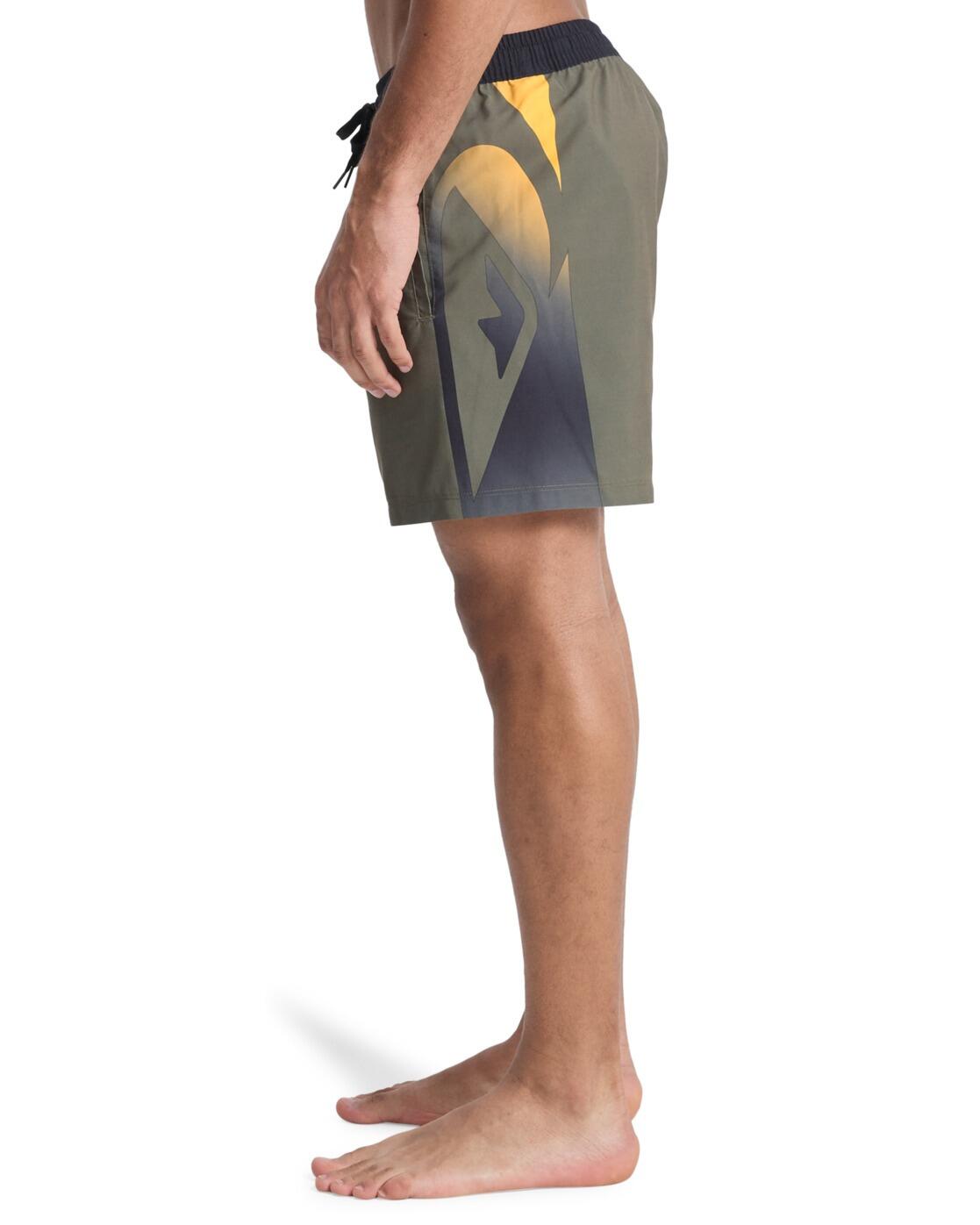 Short de bain EVERYDAY HOLMES VOLLEY 16" Vert Homme 4/4