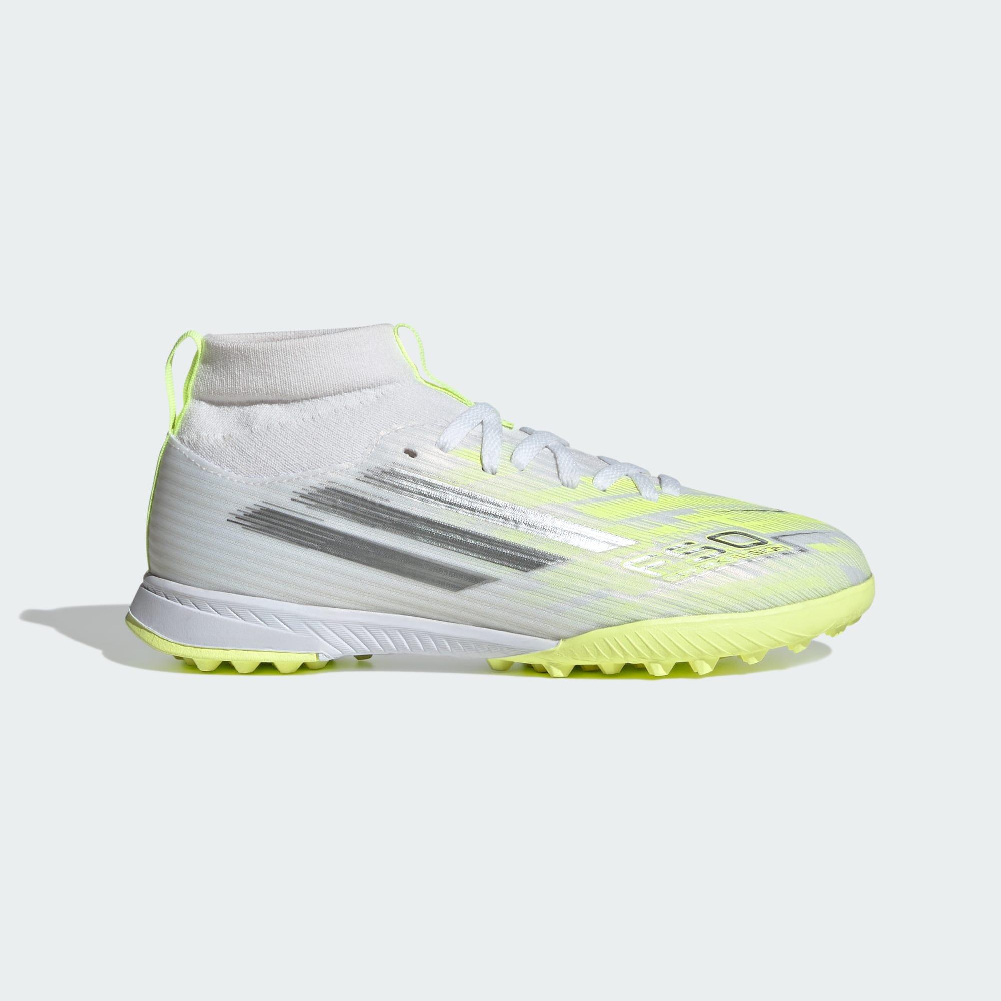 ADIDAS F50 SPARKFUSION LEAGUE Mid Cut Turf Football Shoes Kids