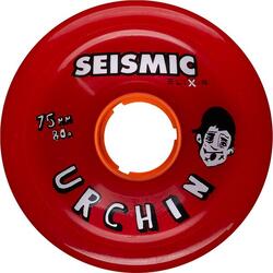Roues Skate Seismic Wheels Urchin 75X48Mm 80A Opaque Red Elixir Td-Whurchn75/80R