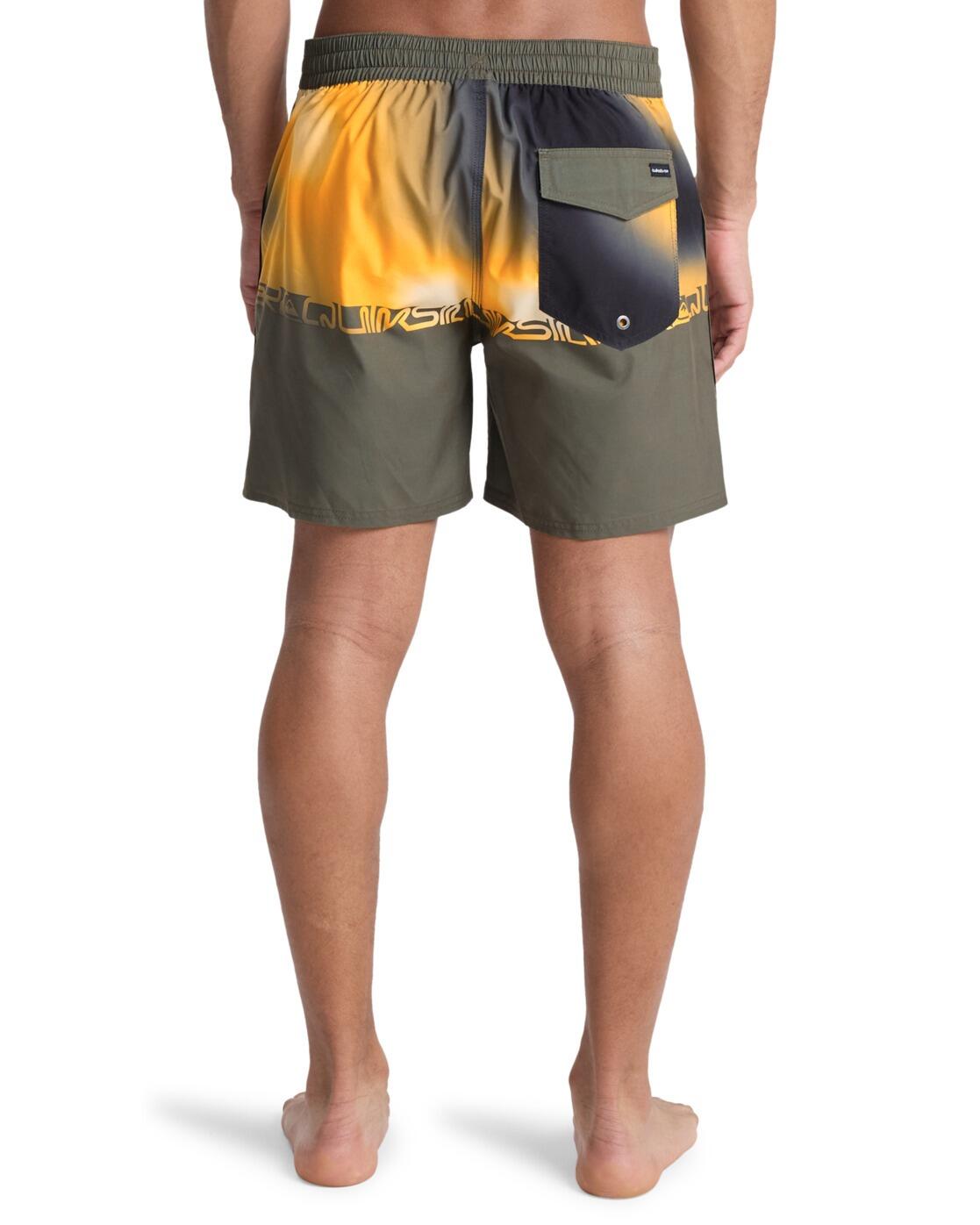 Short de bain EVERYDAY 16" Vert Homme 3/4
