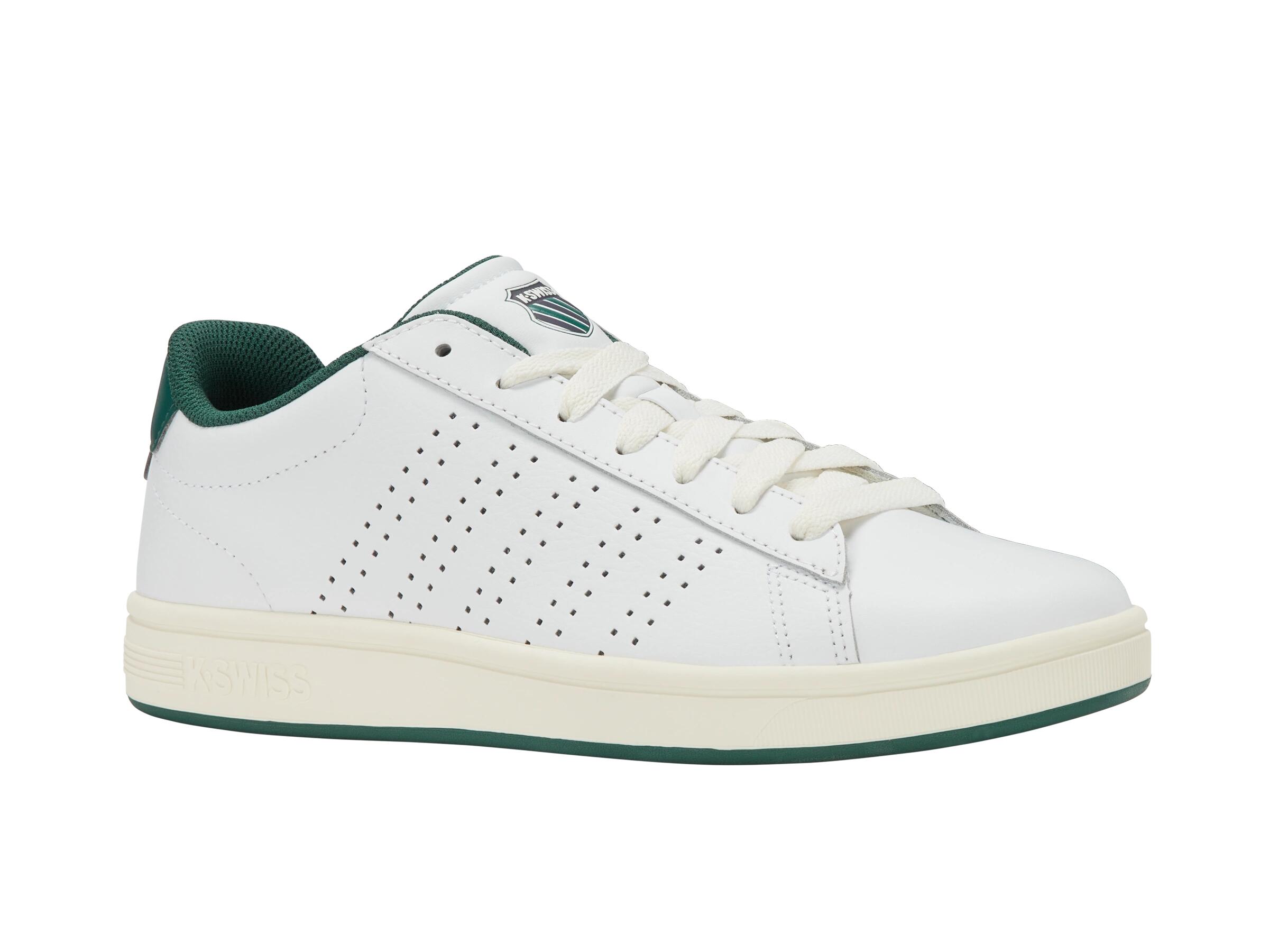 K-SWISS herensneakers, witte low-top sportschoenen, vetersluiting 2/4