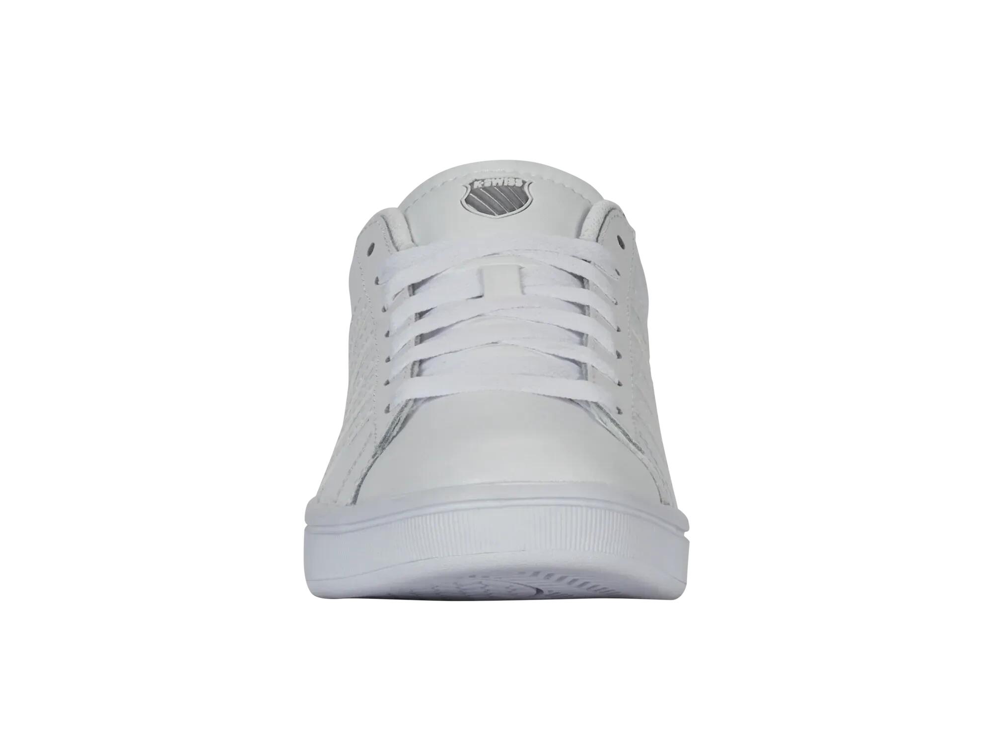 K-SWISS COURT TIEBREAK II basket basse pour homme, blanc, à lacets 3/4