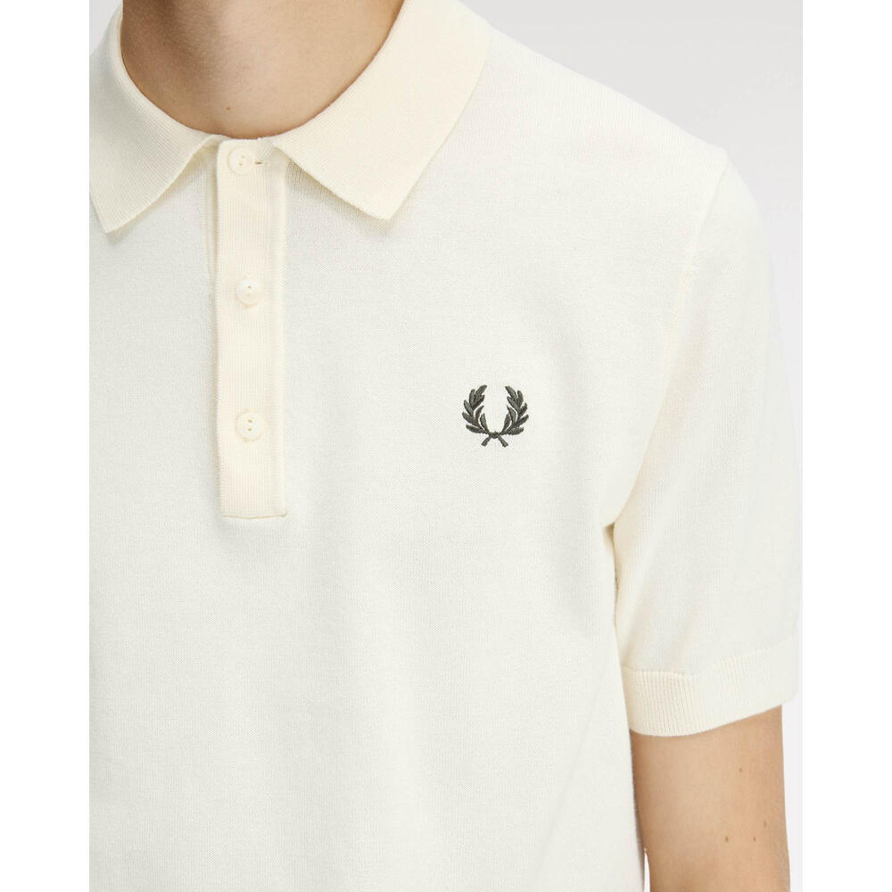 Polo em malha de algodão Fred Perry 3/7