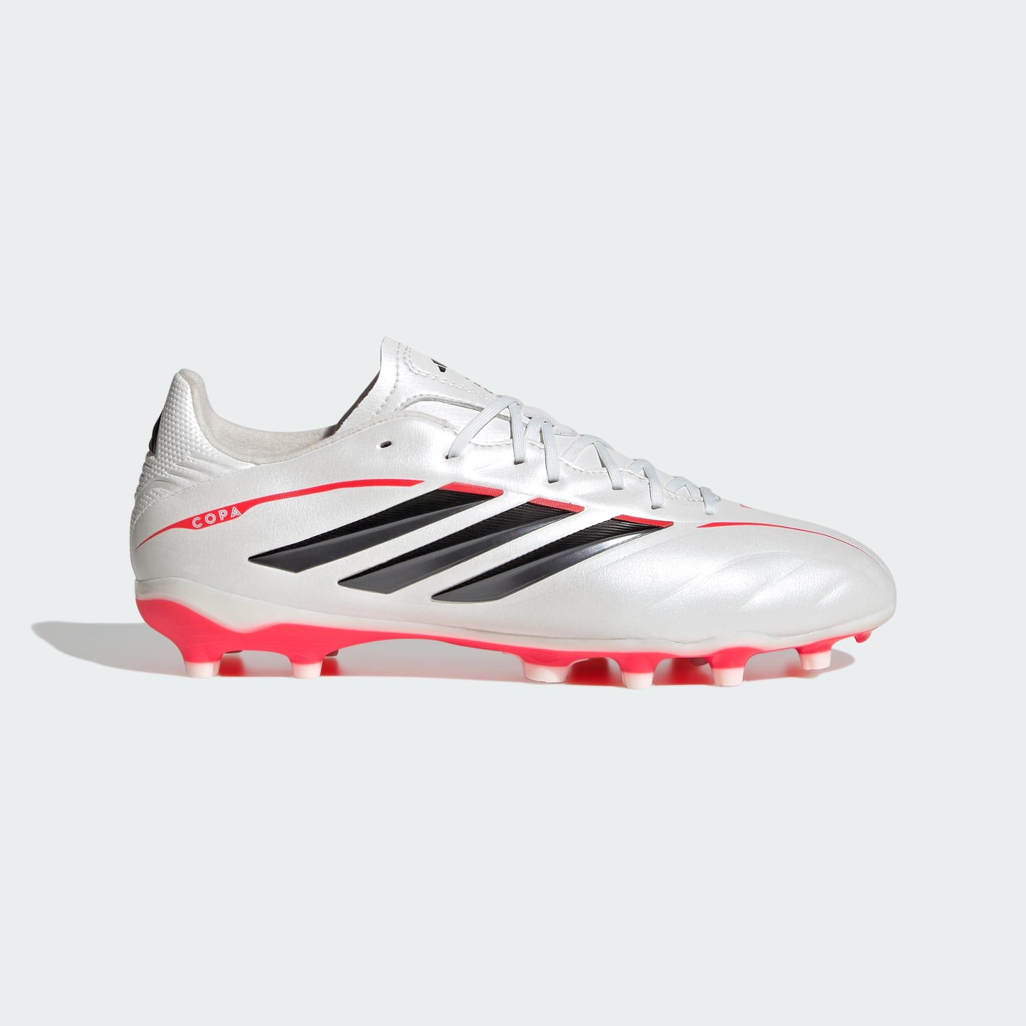 Adidas - Chaussure De Football Enfants Copa Pure iv League Terrain Souple - Chaussures De Football - Blanc|noir|rouge - Decathlon