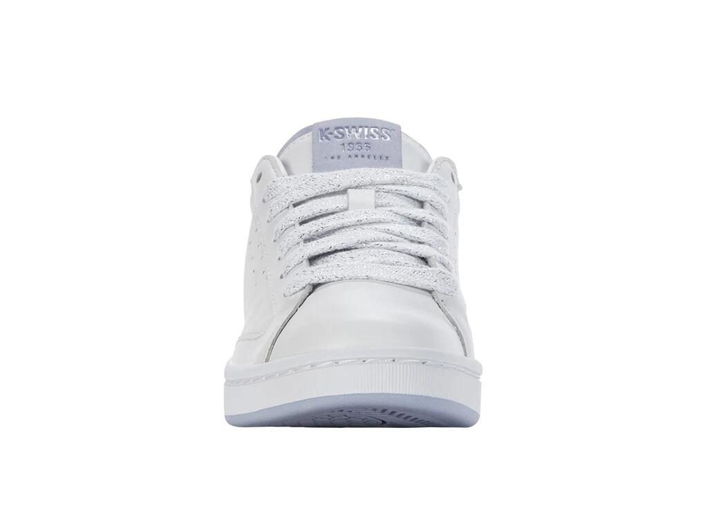 Chaussure de sport basse K-SWISS Lozan Klub LTH, confort optimisé, couleur blanc 2/4