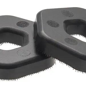 Seismic Slide Pucks Premium Extra-Hard Hollow Flinted – Black