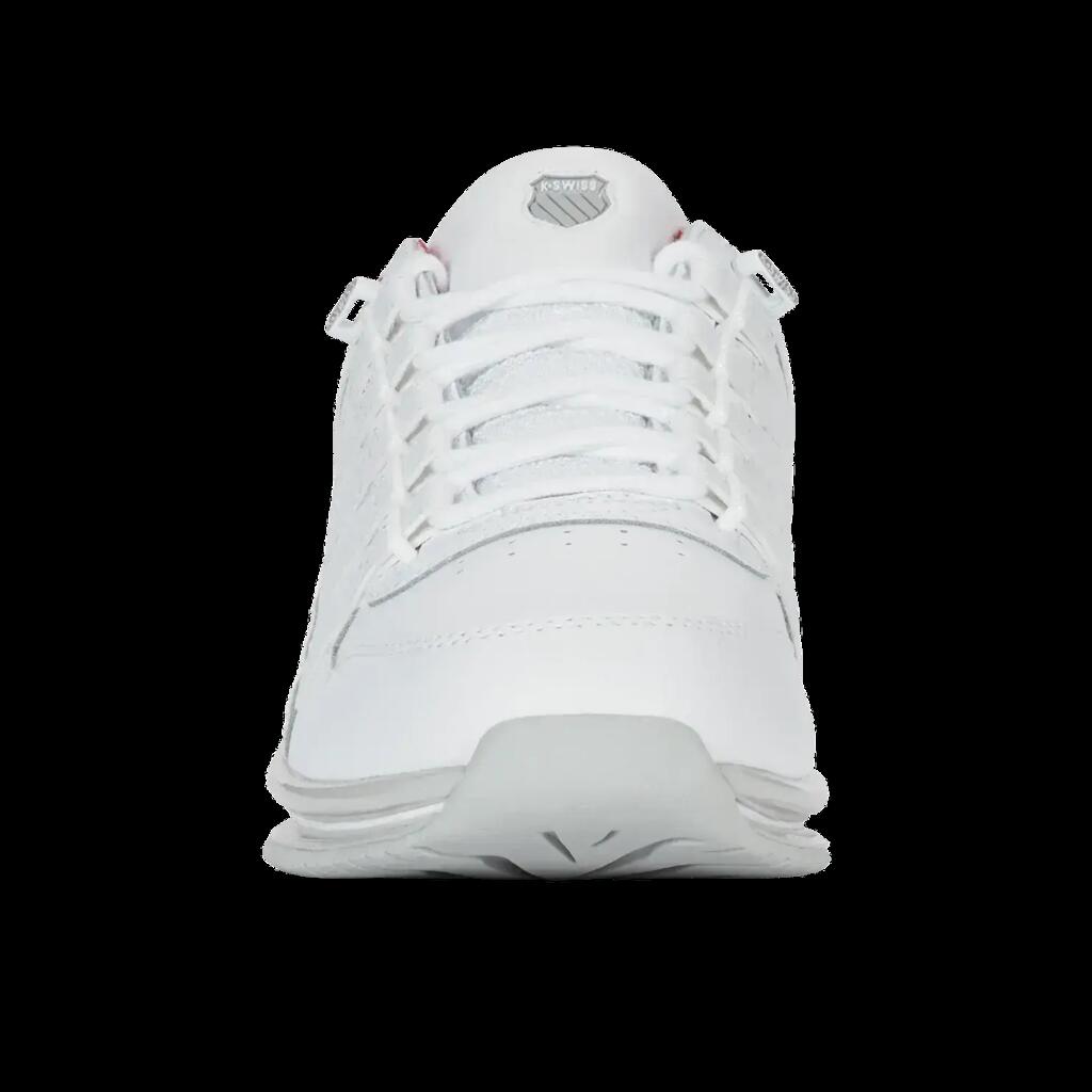 K-SWISS Comfort Sneaker White with Samba/Grey-Violet, Lacing