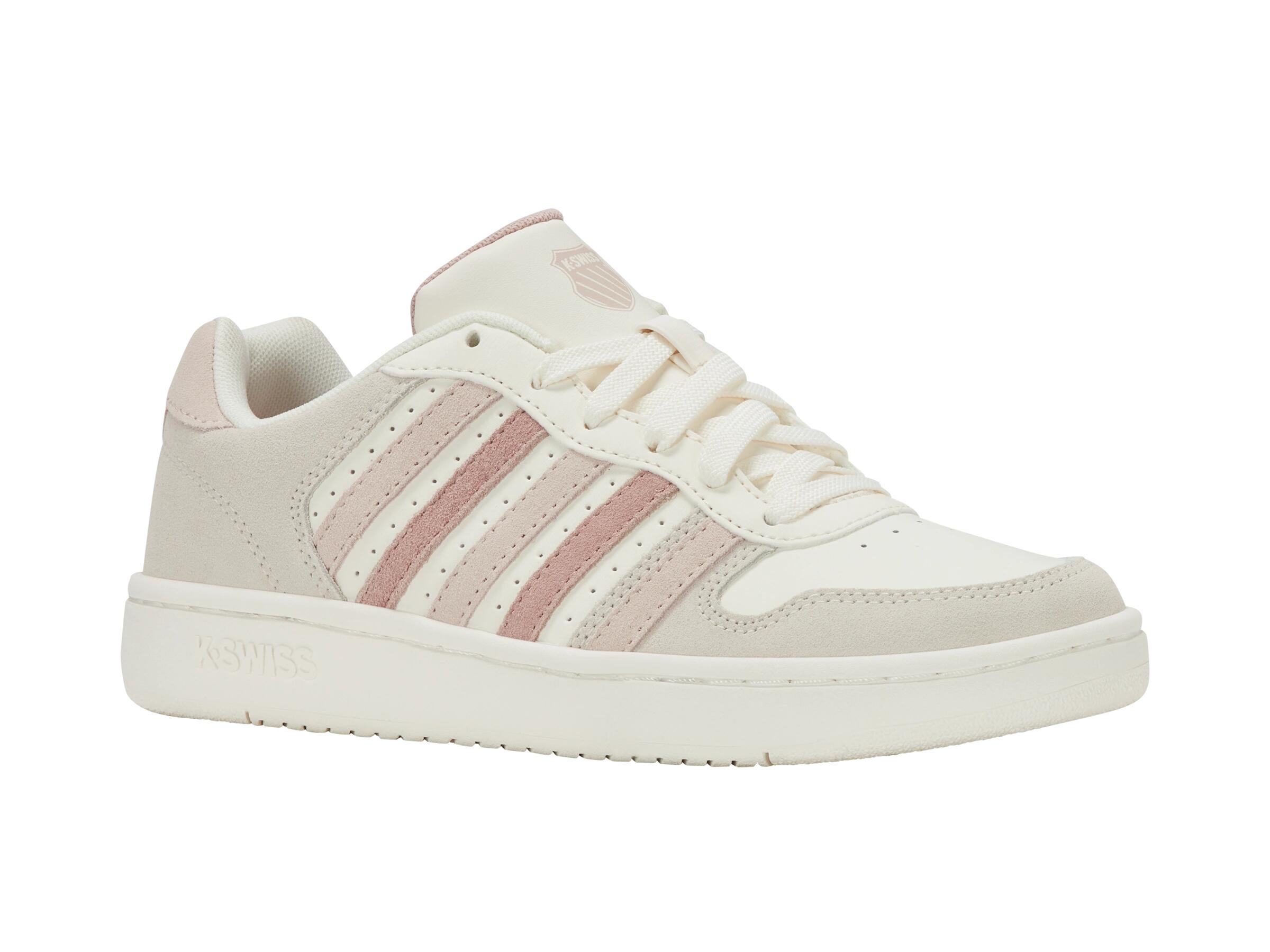K-SWISS Court Palisades Low - zapatillas casuales blancas de corte bajo 2/4