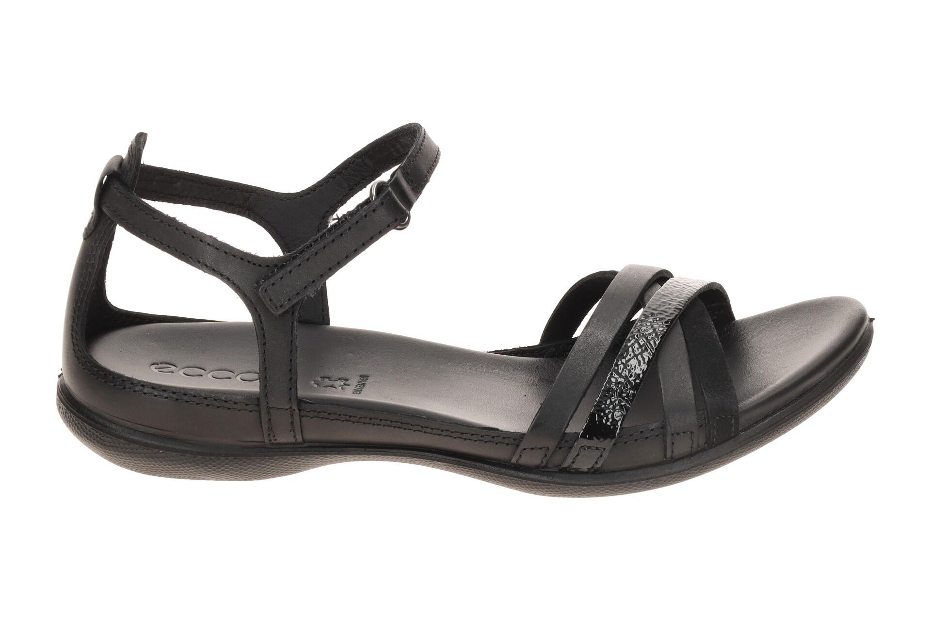 Ecco Flash Sandale schwarz Kreuzriemen 244243 2/7
