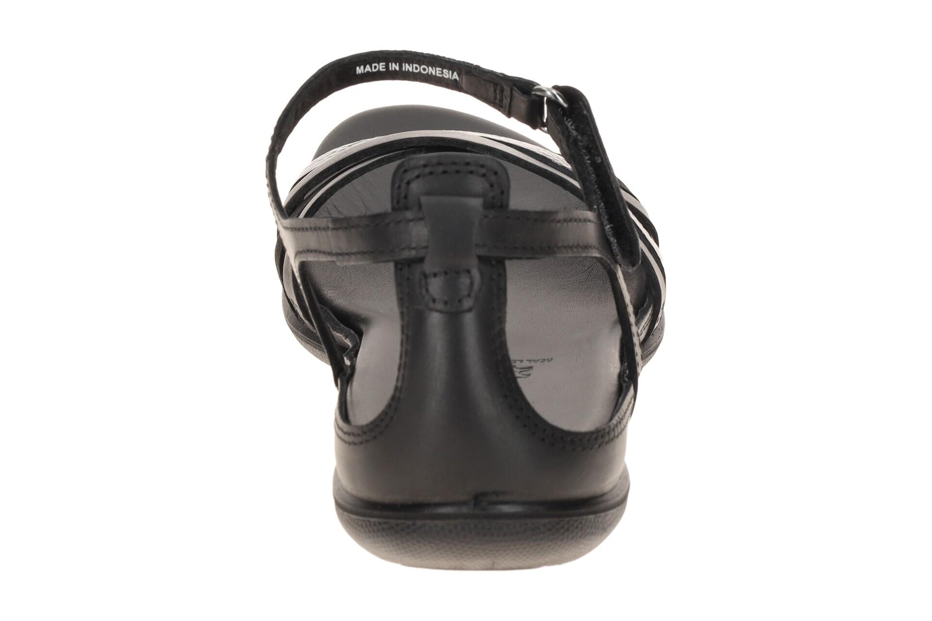 Ecco Flash Sandale schwarz Kreuzriemen 244243 5/7