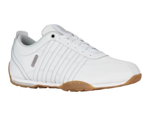 Zapatillas deportivas K-SWISS, blancas, con cordones, nuevo modelo 2/4