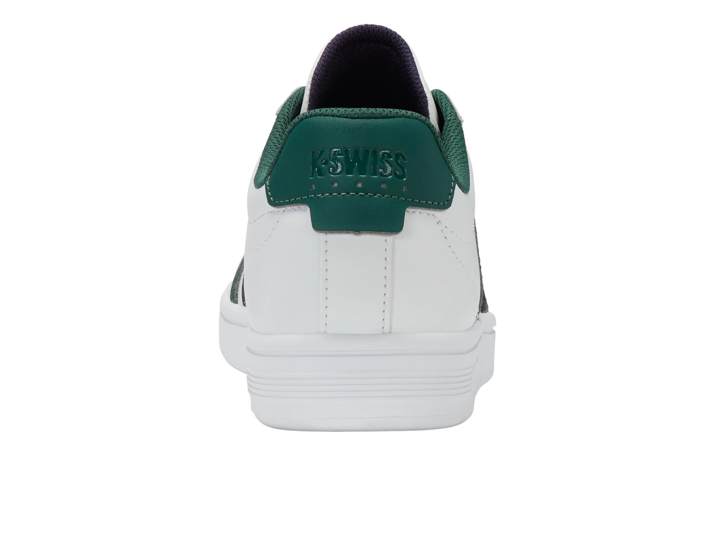 Zapatillas bajas Court Tiebreak II de K-SWISS para hombre blancas. 4/4