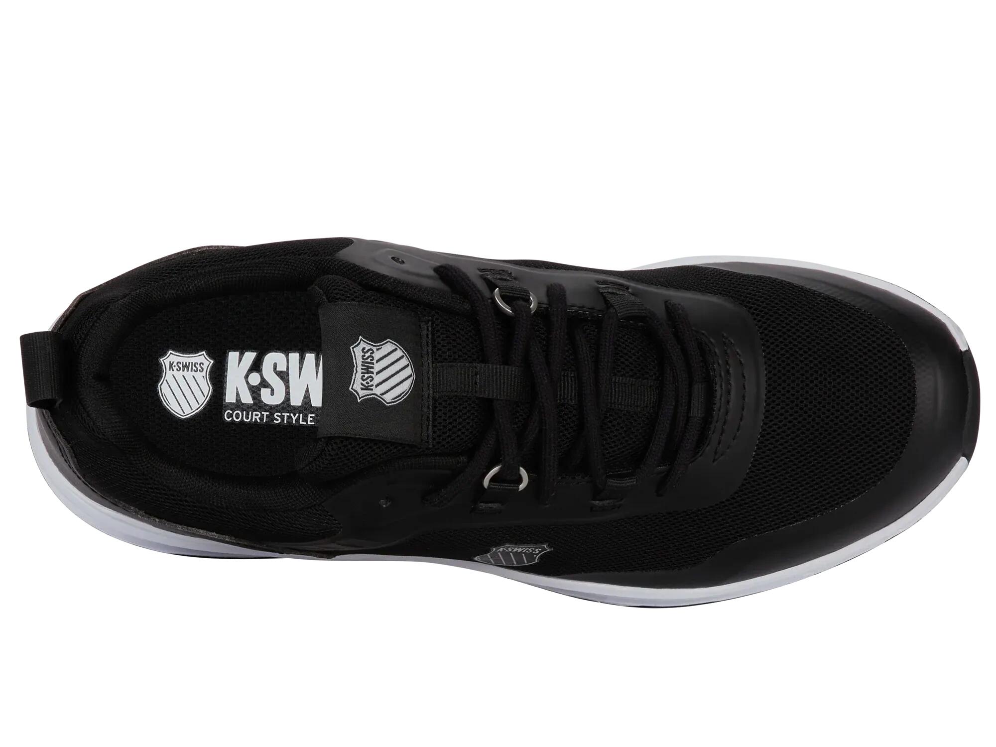 Zapatillas casuales K-SWISS VISTA TRAINER SP para hombre - Negro/Blanco 3/4