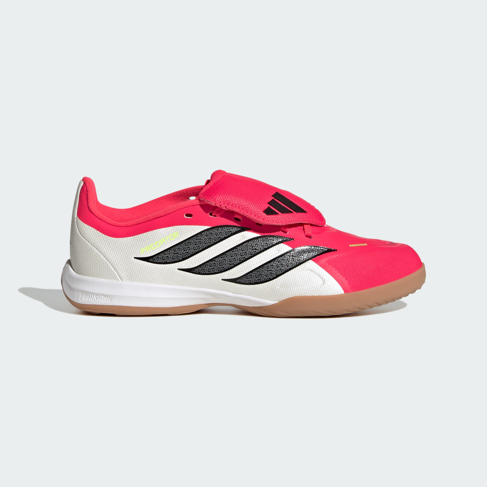 Adidas - Chaussure De Football À Languette Rabattable Predator League Indoor Enfants - Chaussures De Futsal - Blanc|noir|rouge - Decathlon