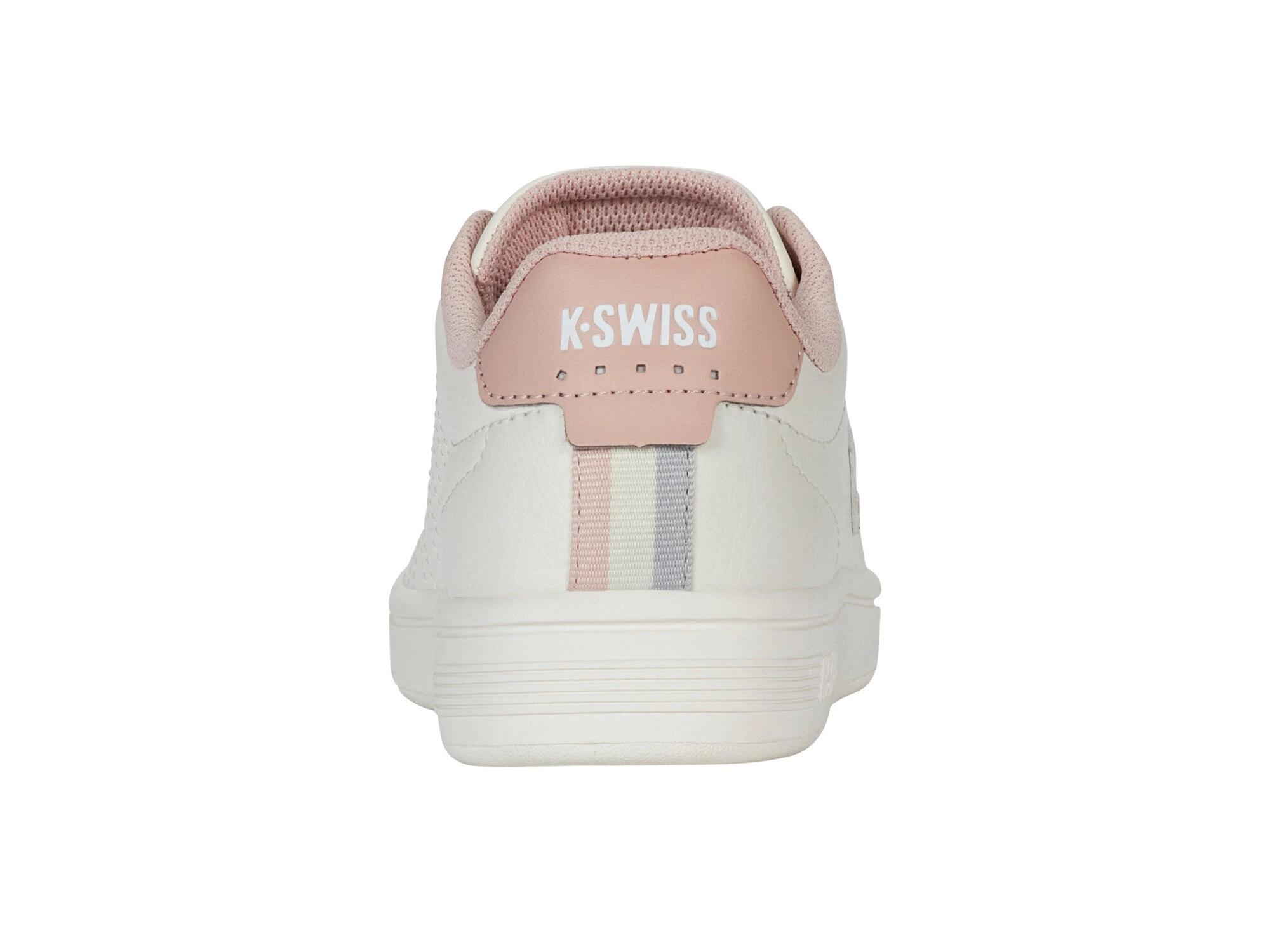 Zapatilla deportiva K-SWISS Court Shield II mujer, blanca - cómoda y duradera 4/5