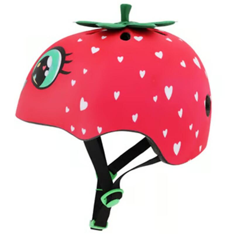 Capacete infantil C-PREME RASKULLZ TODDLER 3+ MORANGO. 2/3