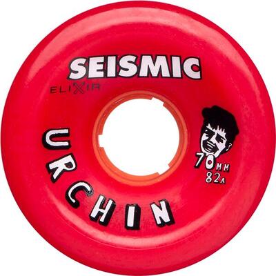 Wielen skate seismic wheels urchin 70x44mm 82a opaque red elixir whurchn82a