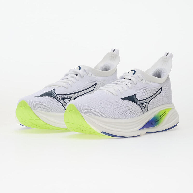 Pantofi de alergare Mizuno Neo Zen 2 alb, albastru și galben intens