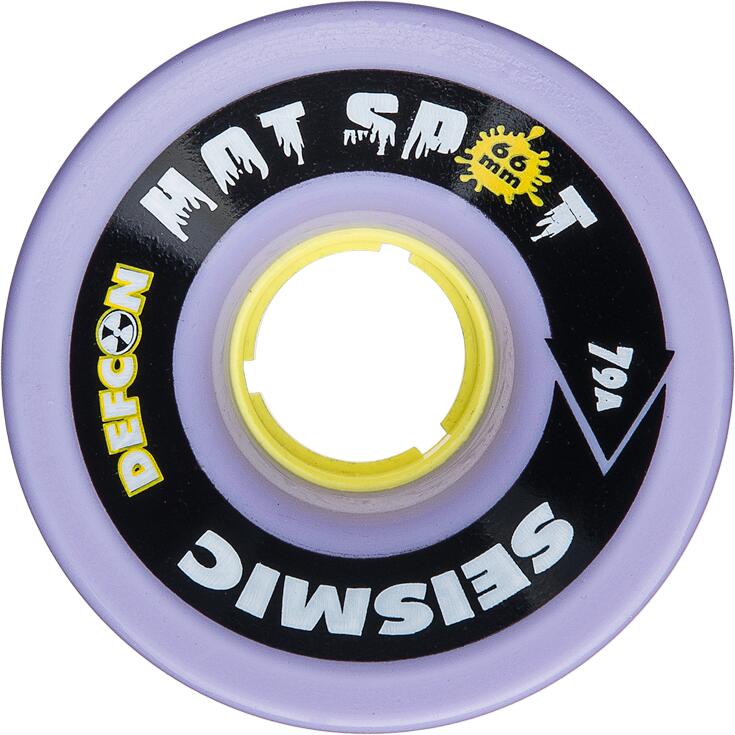 Skateboard Wheels - Hot Spot - 66x49 mm 79a - Plum Defcon - Whhtspt66/79A Def -