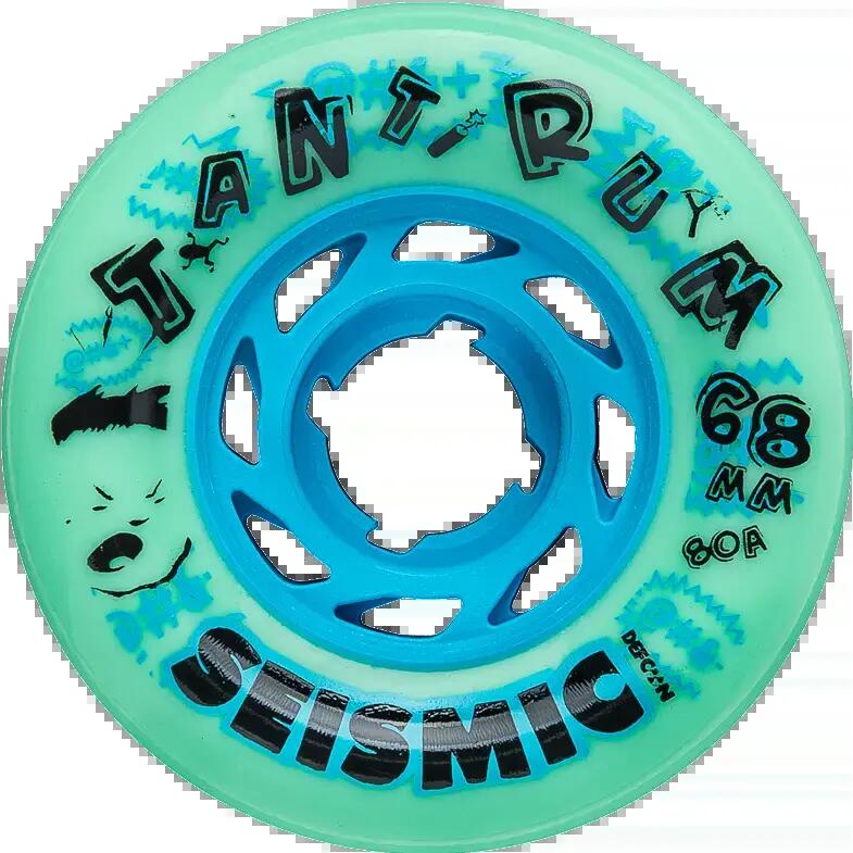 Skateboard Wheels - Tantrum - 68x43 mm 80a - Mint Defcon - Seismic