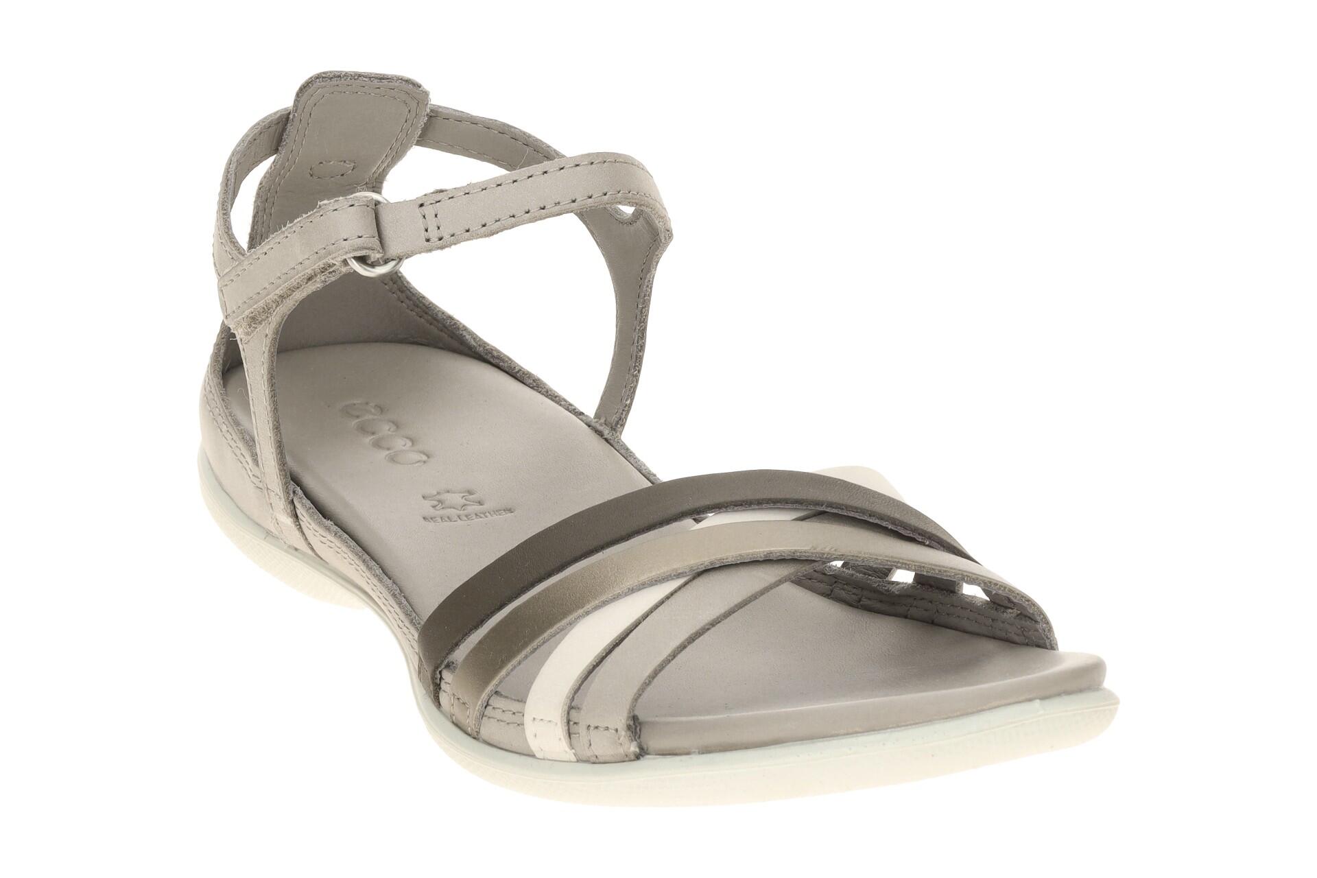 Ecco Flash Sandale grau metallic Kreuzriemen 244243 3/7