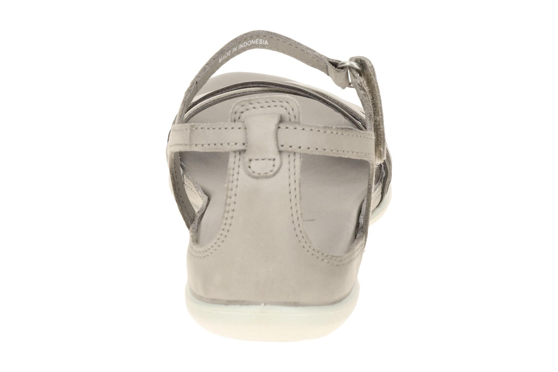 Ecco Flash Sandale grau metallic Kreuzriemen 244243 5/7