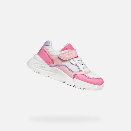 Baskets Fille J LOFTUS GIRL Blanc/Rose