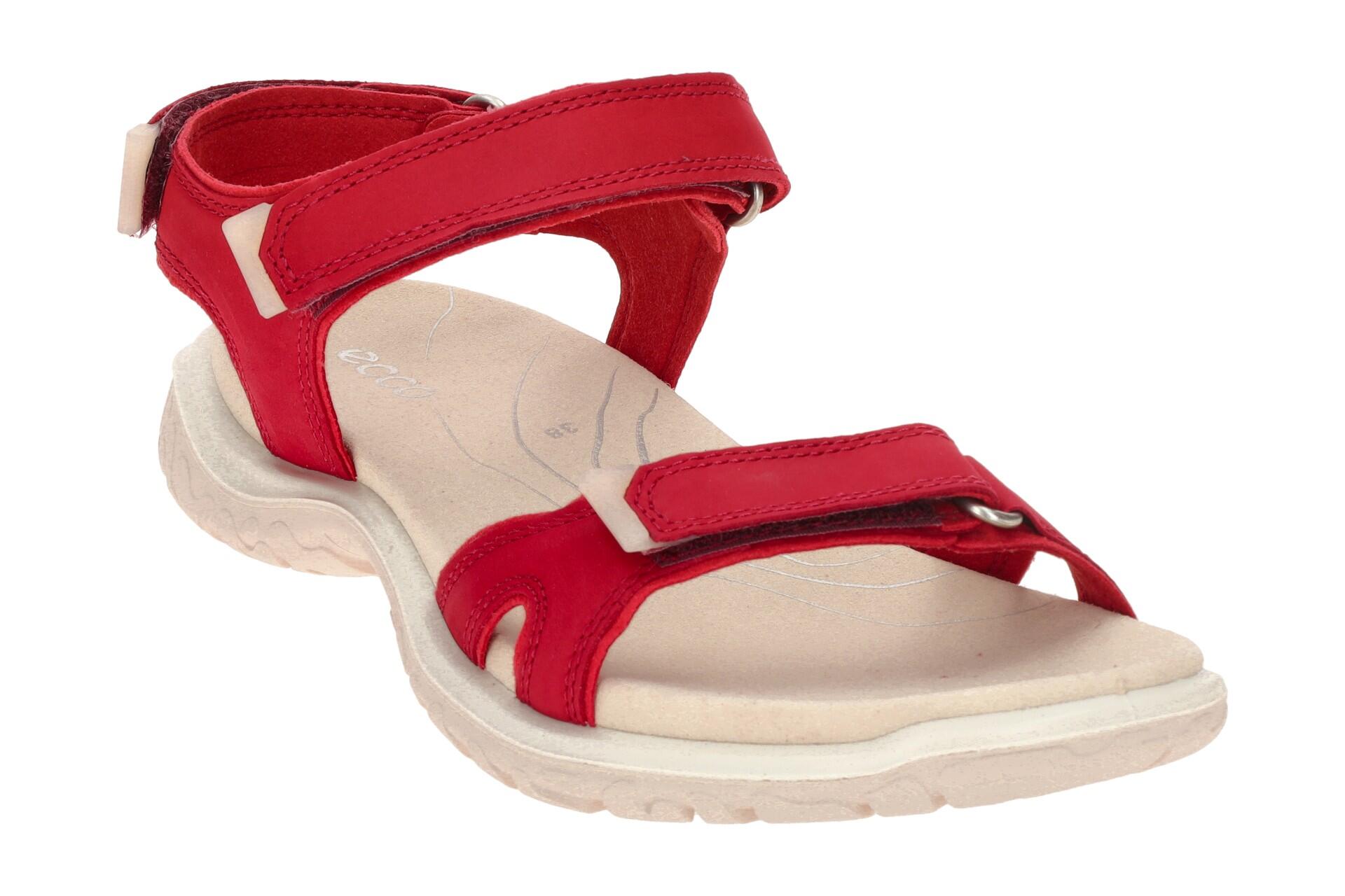 Ecco Offroad Roam Damen Sandale rot Nubuck 853333 3/7