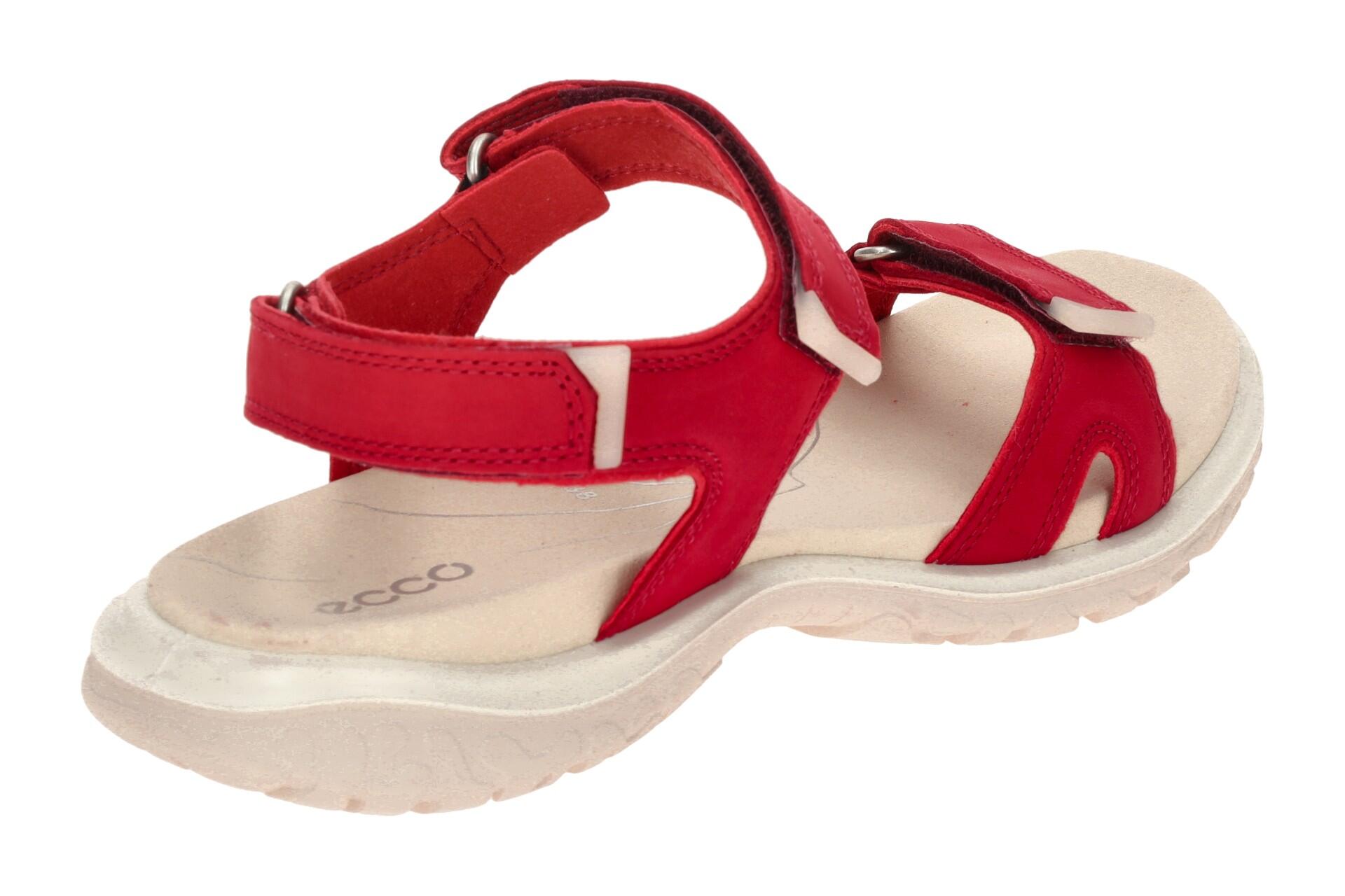 Ecco Offroad Roam Damen Sandale rot Nubuck 853333 4/7