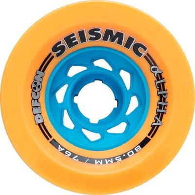 Wielen skate seismic wheels alpha 80.5x60mm 76a mango defcon whalph80.5 76adef