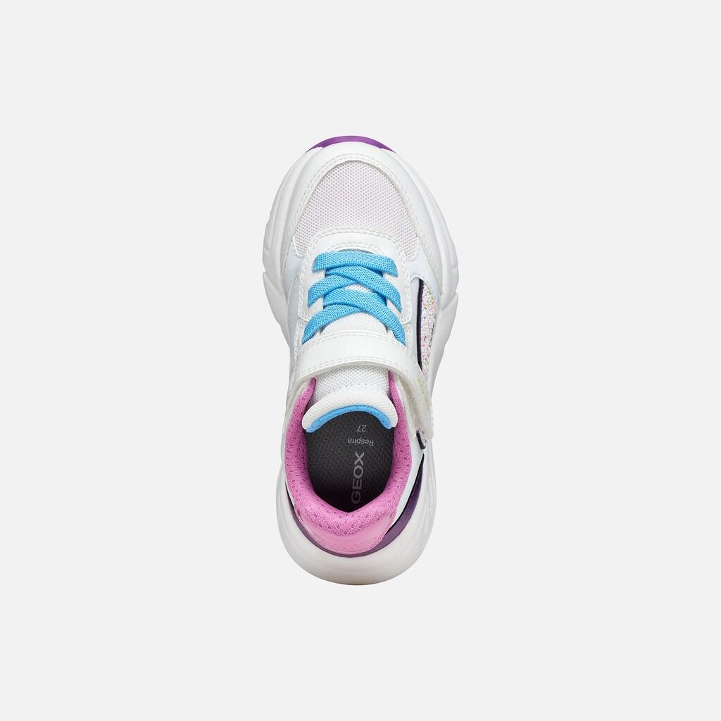Baskets Fille LOFTUS GIRL Blanc/Violet Foncé 7/7