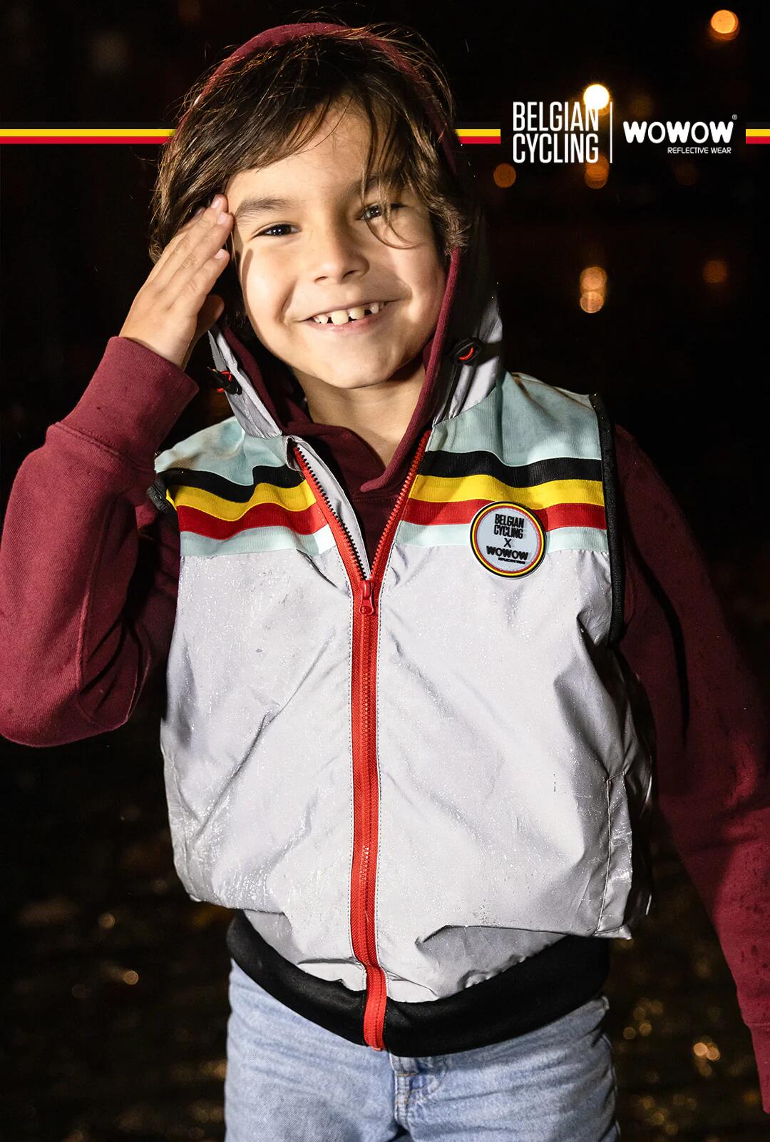 Veste Belgian Cycling Kids WOWOW - Taille L 4/4
