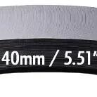 Skate Accessories - Seismic Skid Plate Egg Profile 140Mm Black Skid Ossqtail 146