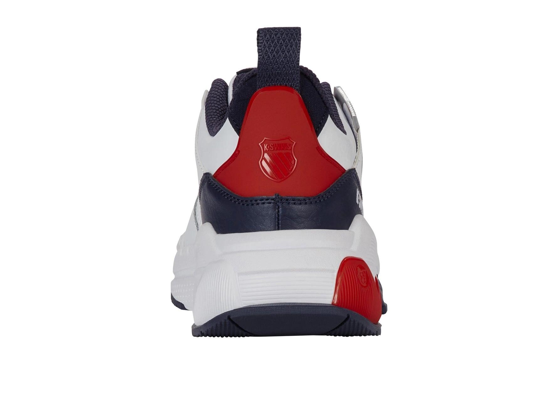 Zapatilla Techna Trainer hombre K-SWISS, blanco, azul oscuro, rojo 3/4