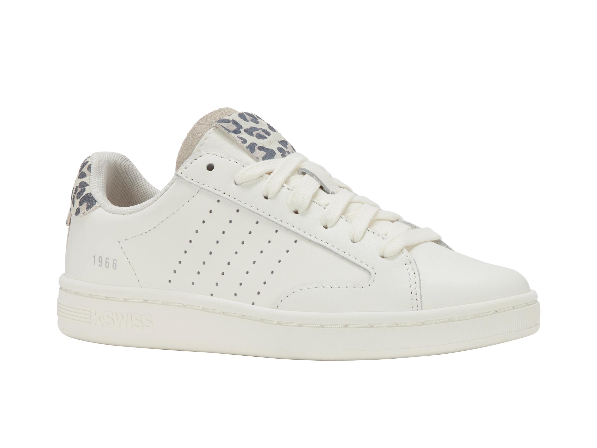 Zapatilla deportiva baja K-SWISS LOZAN KLUB LTH en blanco 2/4