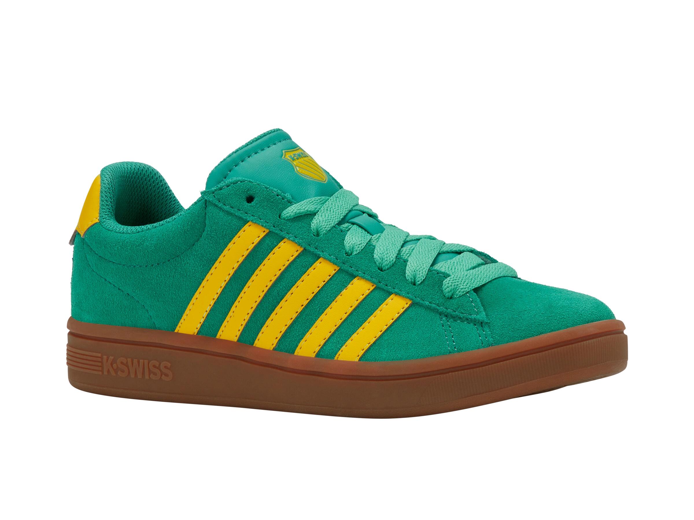 Zapatilla deportiva de perfil bajo Court TieBRK II SDE de K-SWISS, verde 2/4