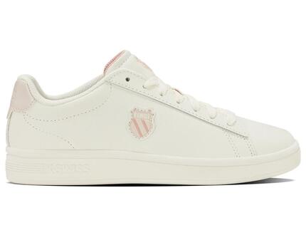 Chaussures basses blanches K‑SWISS Court Shield II – confortables, stables