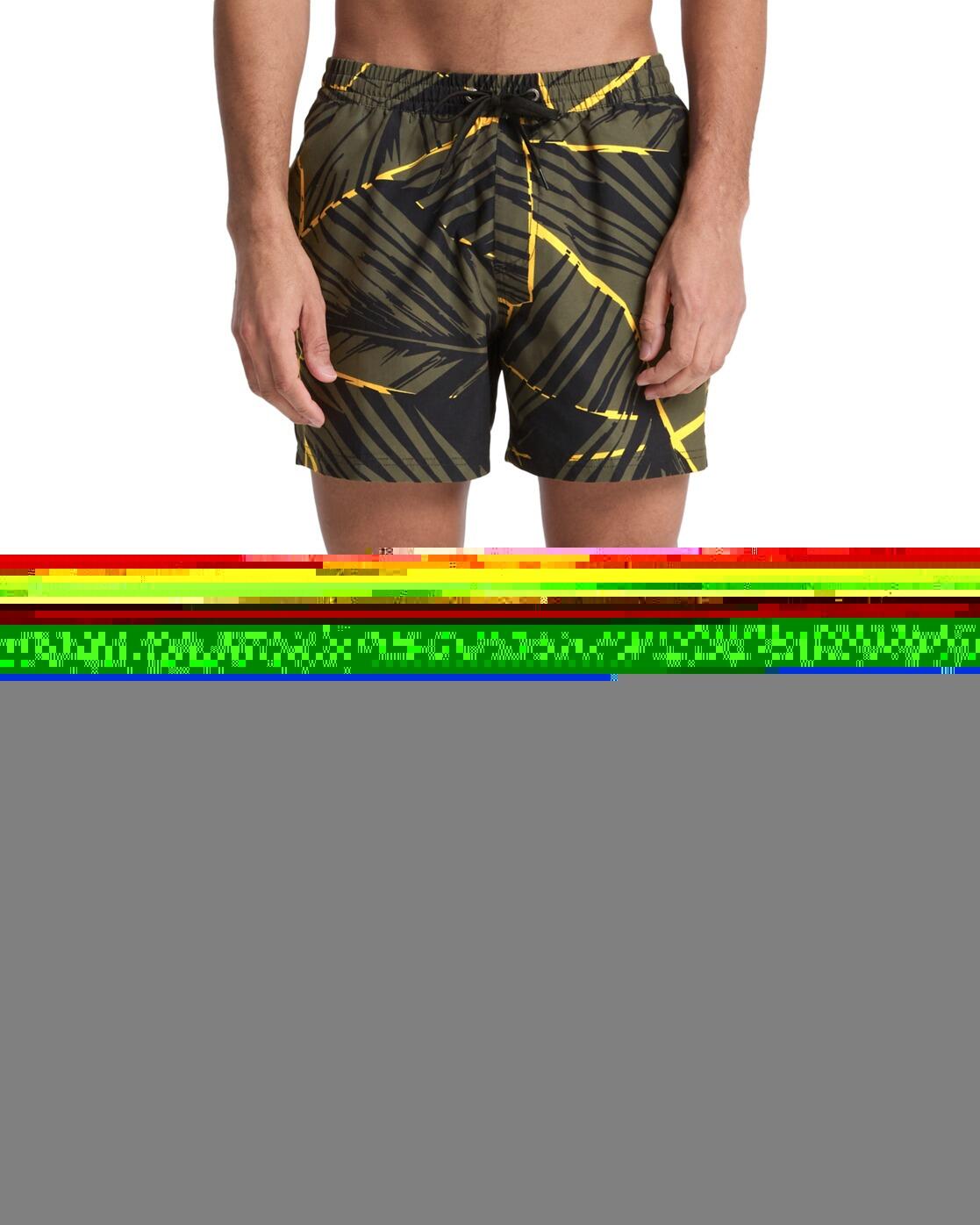 Schwimmshorts EVERYDAY PRINTED VOLLEY 15" Grün Herren 2/4